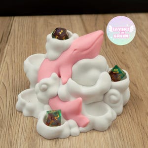 Supporto per dadi Sleeping Whale / Accessori da gioco stampati in 3D