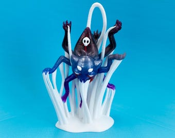 Evil Spider Miniature: 3D Printed DnD/TTRPG Figure