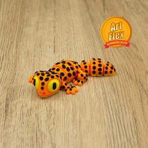 Tiny Leopard Geckos | 3D Printed Articulated Models