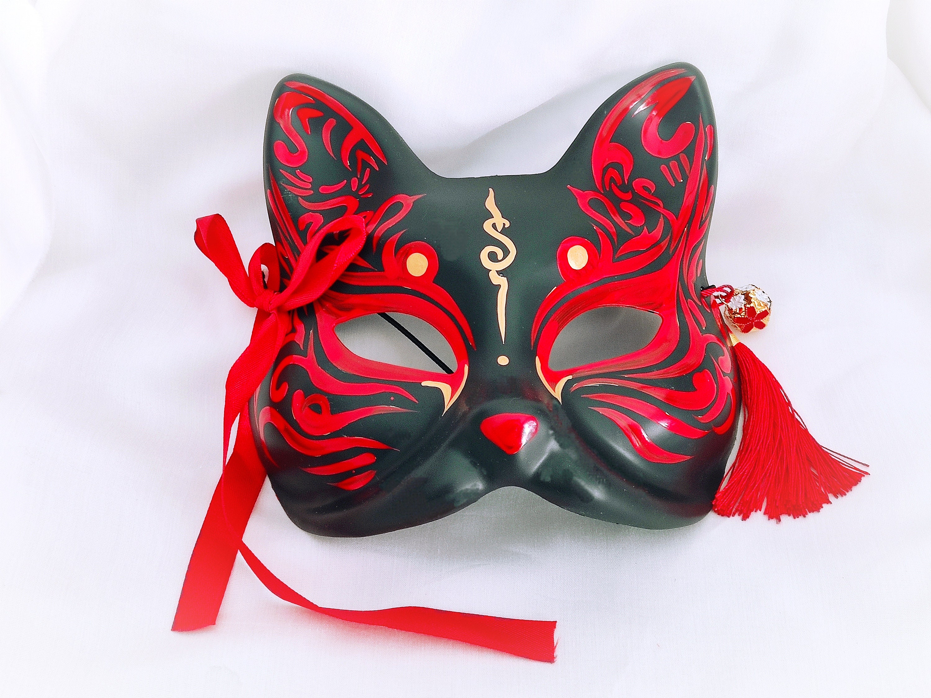 小物 MASU COMIC TOILE DE JOUY SPIKY MASK(RED) MASU(エムエーエスユー)のCOMIC TOILE DE JOUY SPIKY MASK REDの