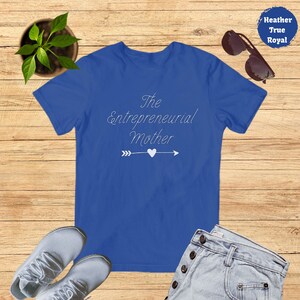 The entrepreneurial mother tshirt gift for business mama tshirt small business owner shirt woman mompreneur tshirt quote mama business tee image 7