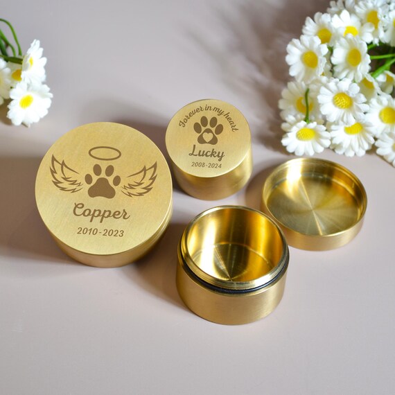 Boîte commémorative en bois pour animaux de compagnie,Cadeau de sympathie personnalisé,Cadeau commémoratif pour chien