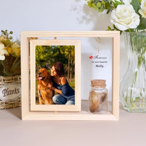Pet Memorial Frame,Hund Memorial Geschenk,Pet Memorial Frame, Pet Fell Keepsake, Hund verloren Geschenke, Hund Erinnerung Geschenk