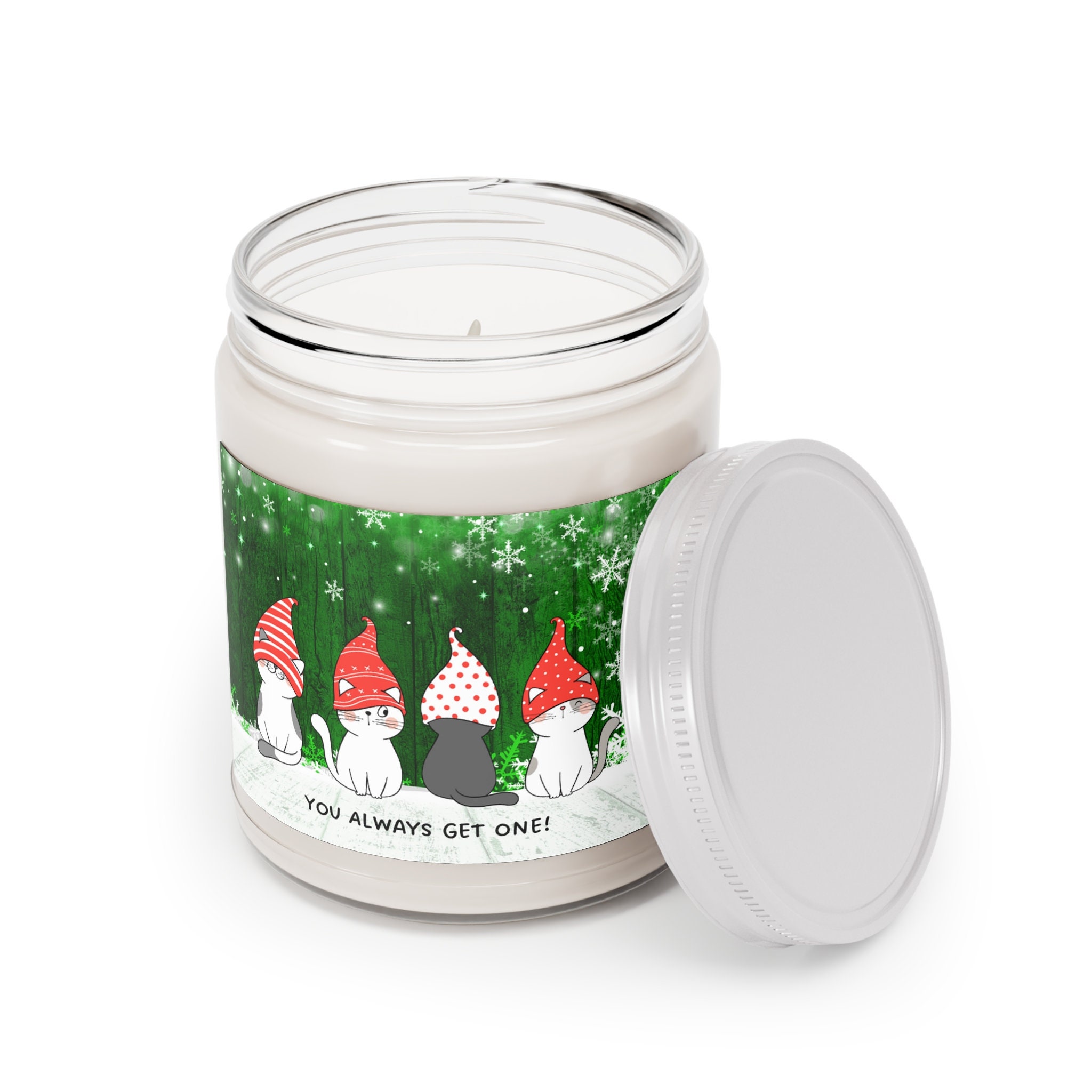 Christmas Cat Lover Gift Funny Cat Lovers Candle 9oz Cat Dad Etsy