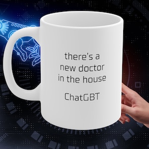 Funny Chat GPT Gift, Personalized ChatGPT Mug for Tech Lover, AI Gifts for Coworker, Birthday, ai Gifts, AI Lover, Prompt Engineer