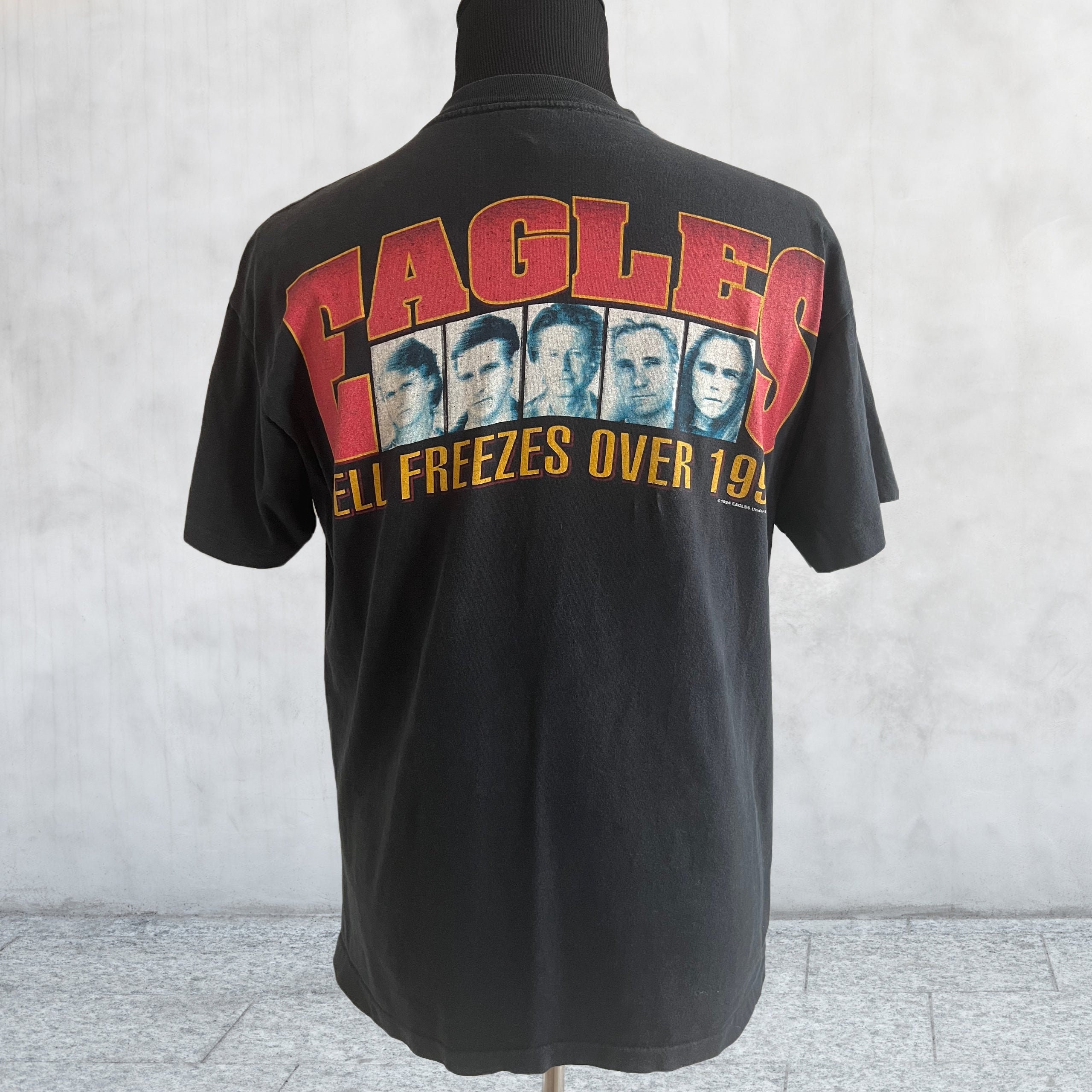 Vintage Eagles Hell Freezes Over World Tour 1994 T-shirt Vintage Eagles Hell Freezes Over World Tour 1994 T-shirt