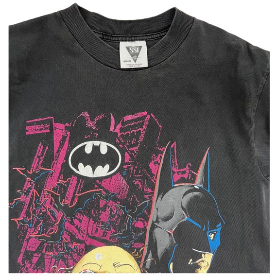 VINTAGE 1991 BATMAN RETURNS movie t-shirt. medium - image 5