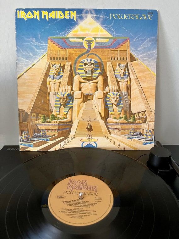 洋楽 Iron Maiden Powerslave LP Amazon.com: Powerslave: CDs & Vinyl