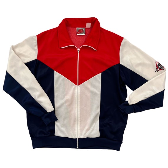 Vintage 80s - 90s OG Nike Vintage Track jacket. XL - image 8