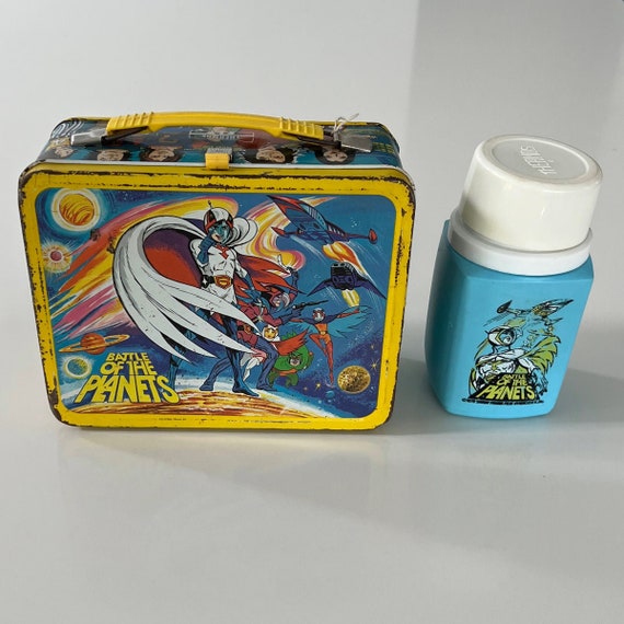 BATTLE OF THE PLANETS 缶ケース☆ 1979 Vintage Battle of the Planets Lunchbox With Thermos - Etsy