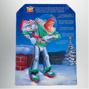 VTG 1998 Buzz Lightyear special Christmas edition Action Figure New in Box