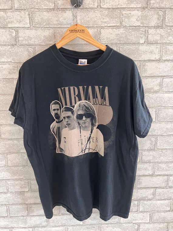 Vintage Nirvana Kurt Cobain Flipper T Shirt 2007. ANV… - Gem