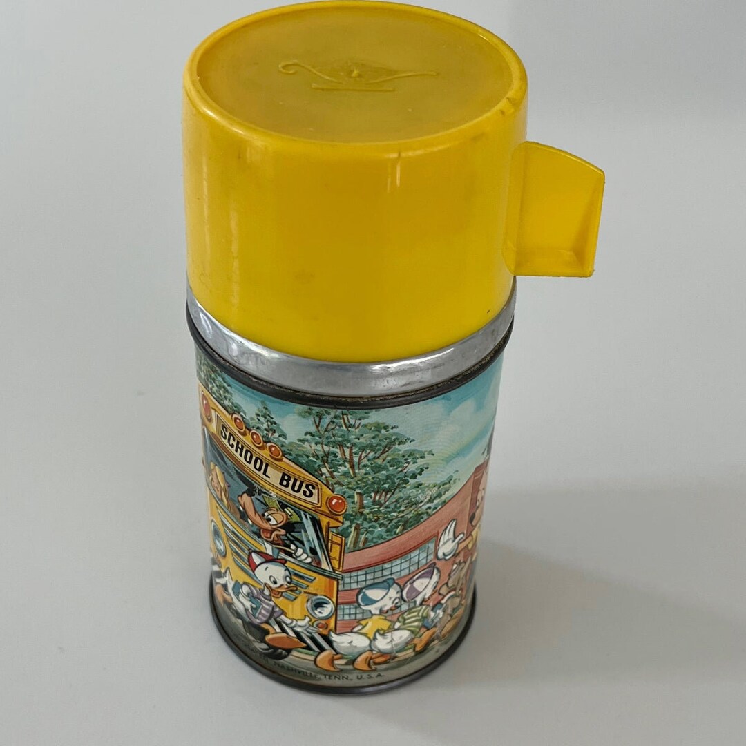 Vintage 1961 Disney Aladdin Thermos Etsy
