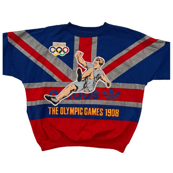 Rare Vintage 80s Adidas 1908 1948 London Olympics… - image 10