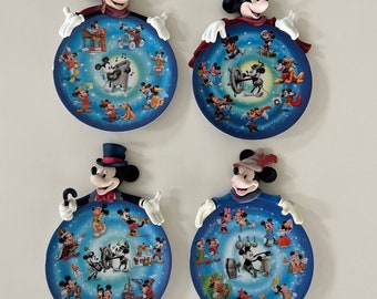 Vintage Disney 75th Anniversary The Bradford Exchange Decorative Plates set