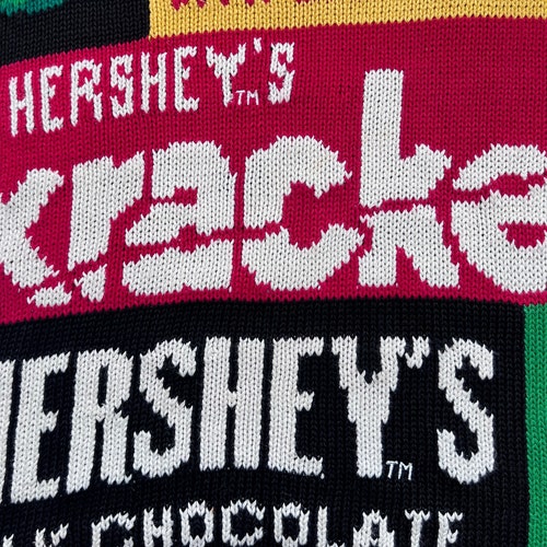 Rare Vintage Hershey's Chocolate Sweater by shops The Eagle's Eye. Large