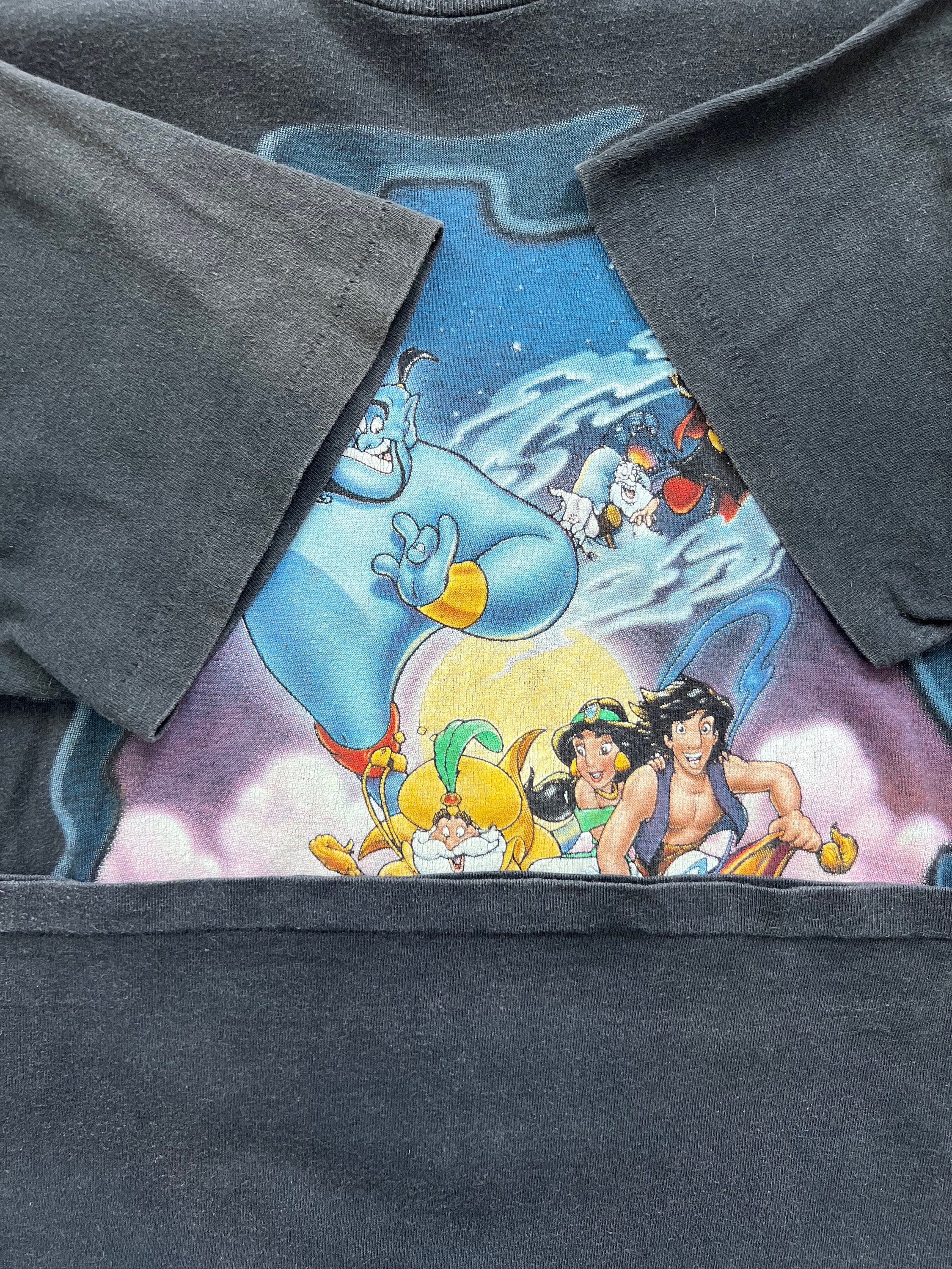 Rare Vintage Disney Aladdin T-shirt. Black Medium - Etsy Rare Vintage Disney Aladdin T-shirt. Black Medium - Etsy