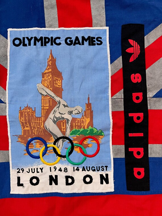 Rare Vintage 80s Adidas 1908 1948 London Olympics… - image 8