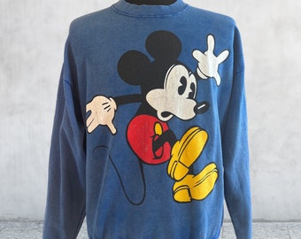 Rare Vintage Disney Blue One size fits all tag.