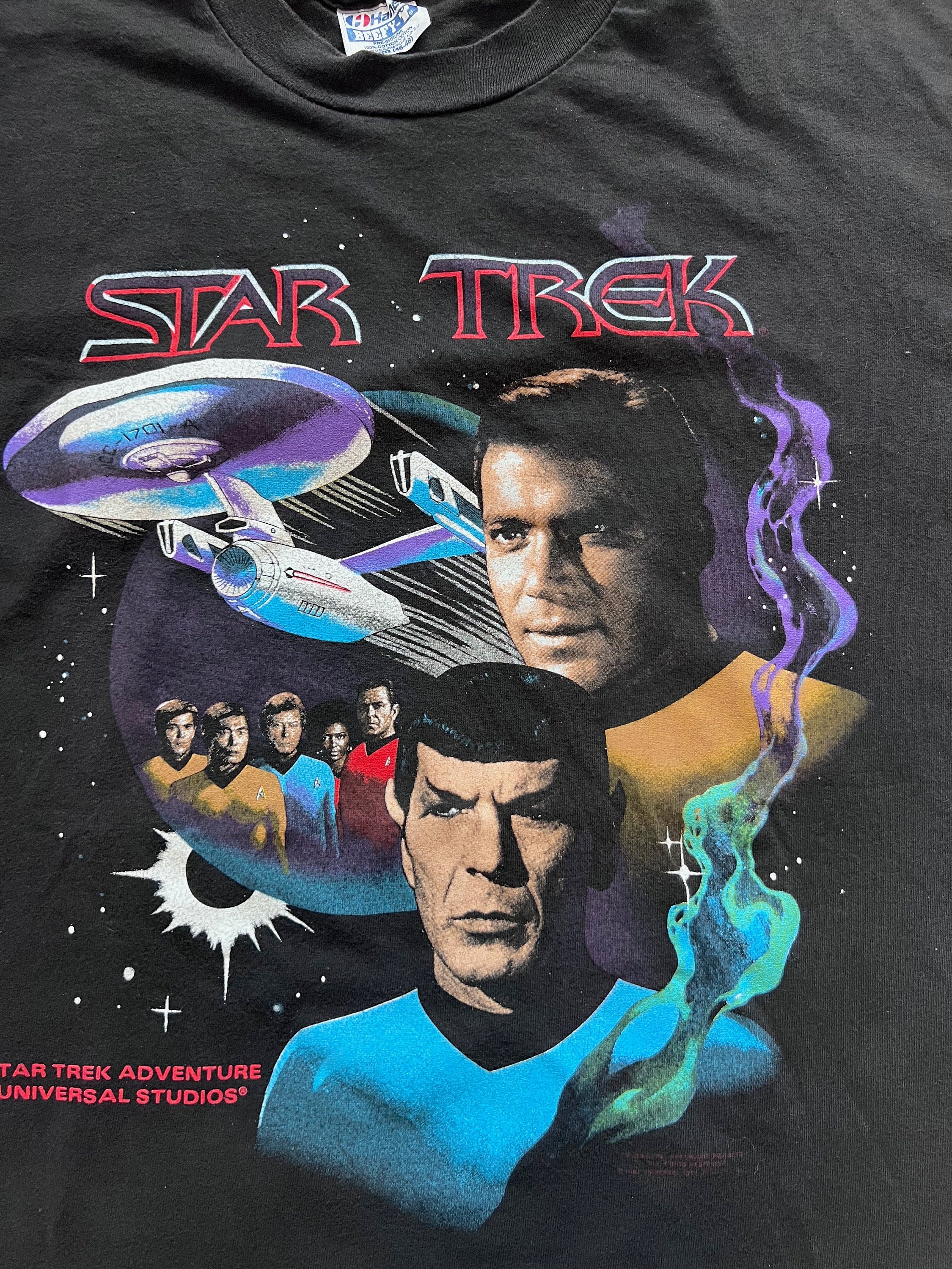 USA製 90s STAR TREK Logo Sweatshirt 灰 XL スタートレック