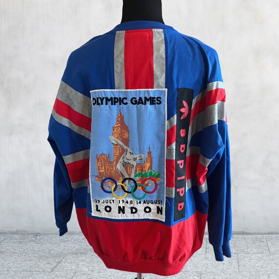 Rare Vintage 80s Adidas 1908 1948 London Olympics… - image 2
