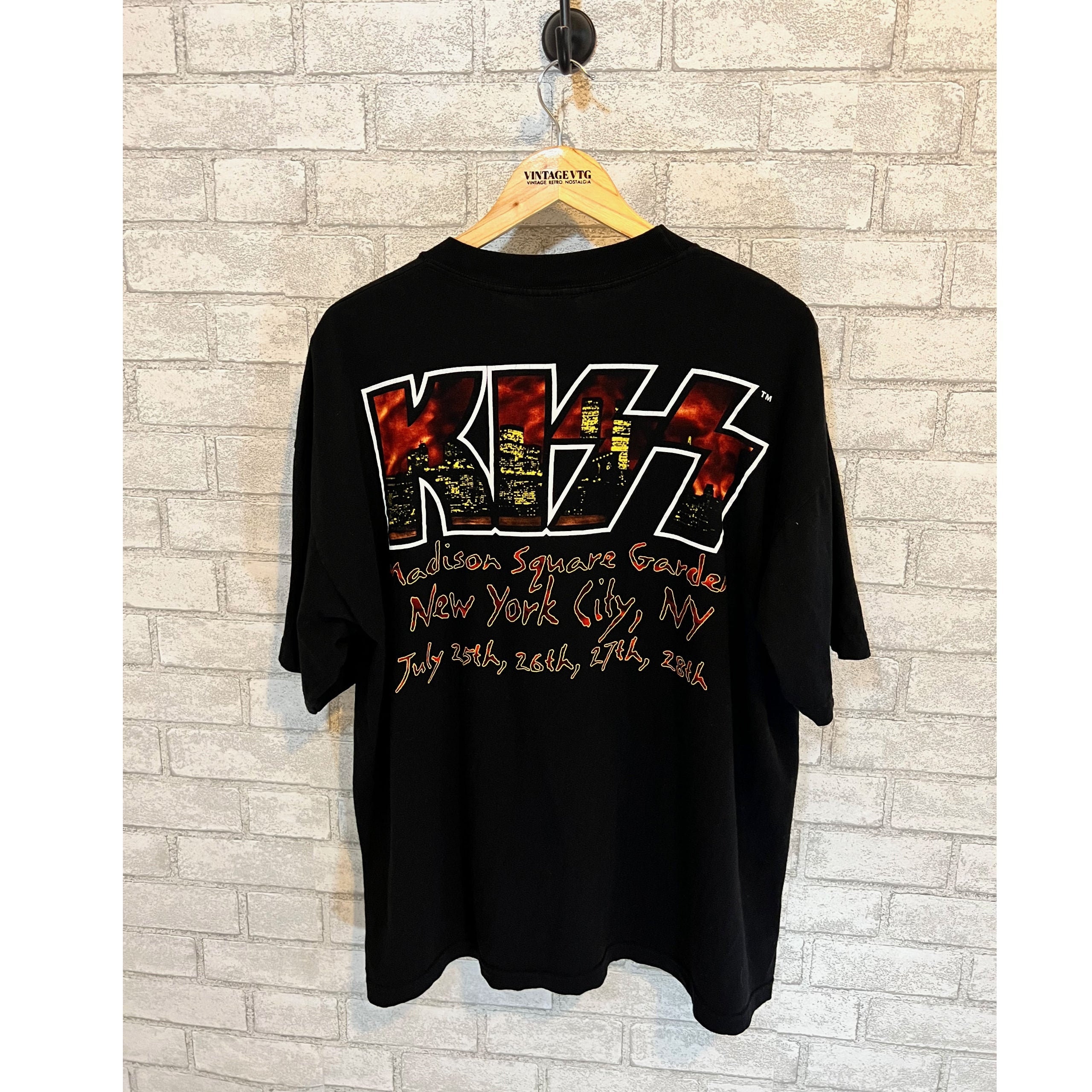Vintage Kiss Madison Square Garden 1996 Alive Worldwide Tour T