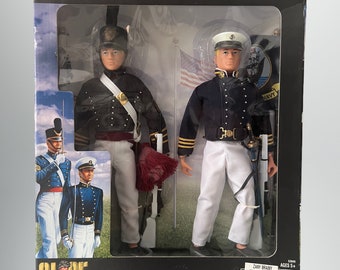 Vintage 2001 G.I. JOE Timeless Collection West Point & Annapolis 12” NIB