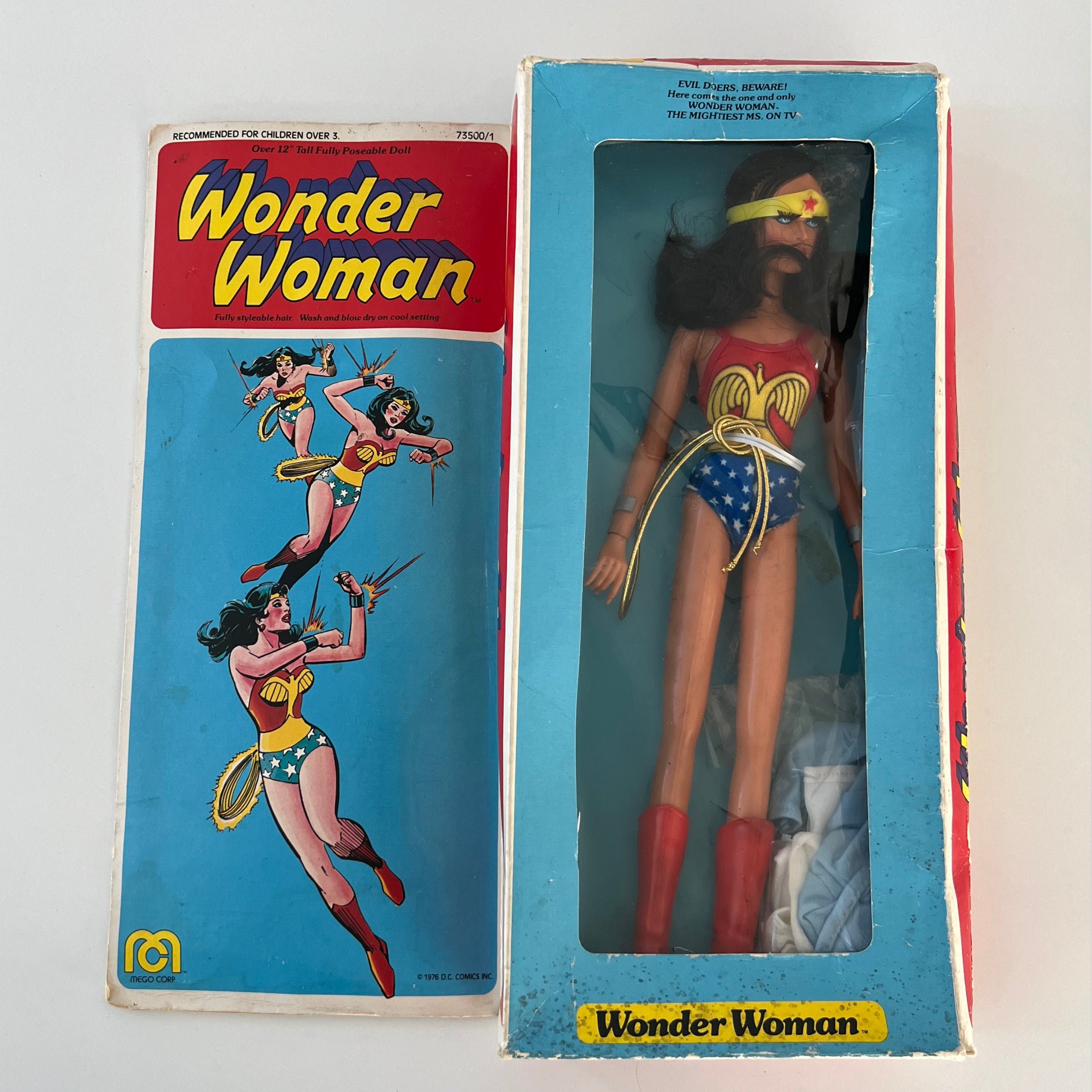 1976 mego sales wonder woman doll