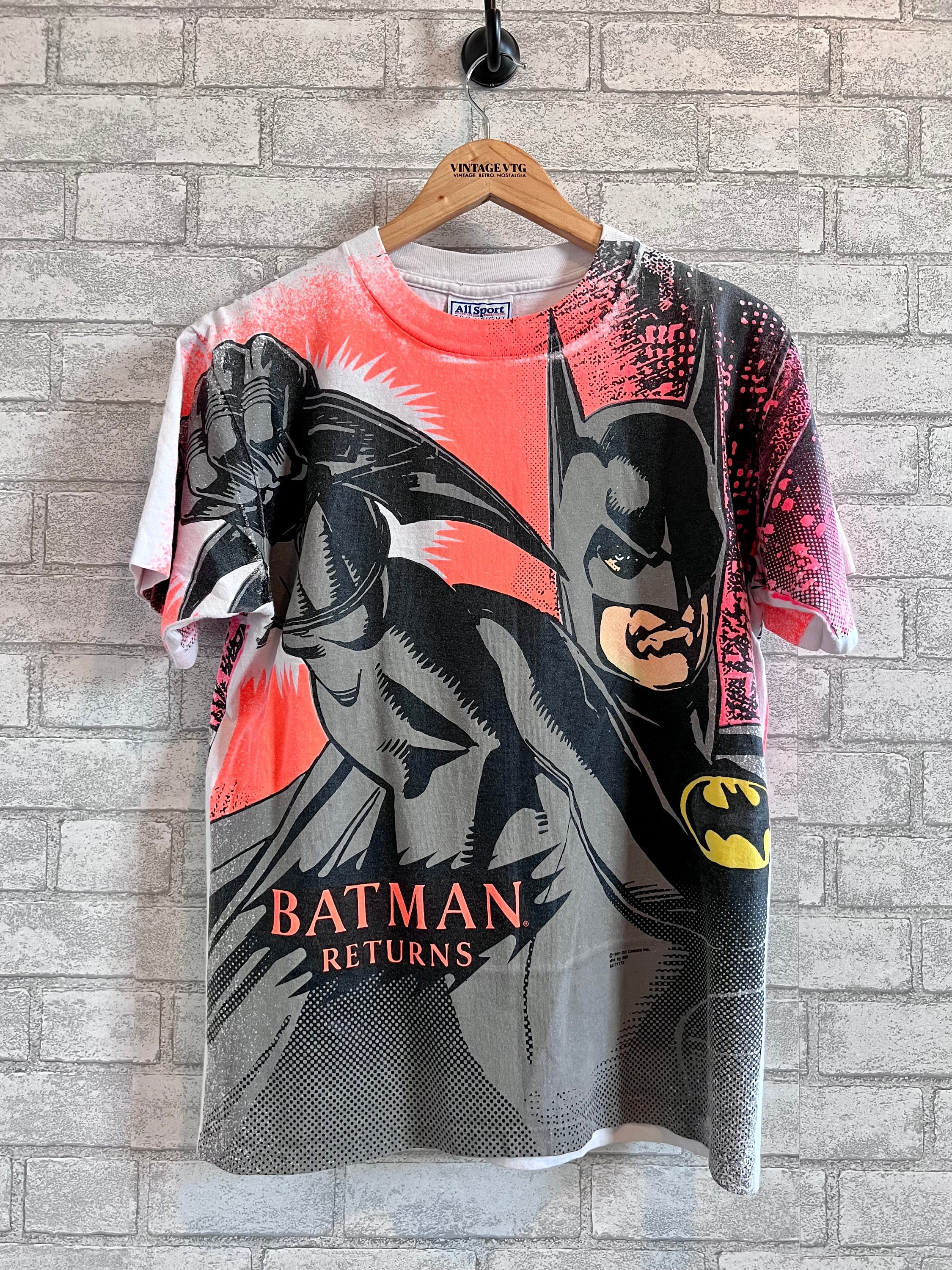 Vintage 1991 DC Batman Returns Movie T-shirt - Etsy