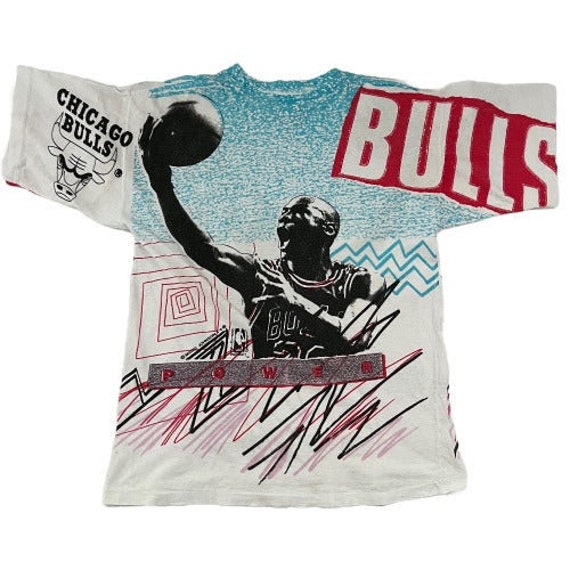 Vintage Jordan NBA Bulls Magic Johnson all over p… - image 3