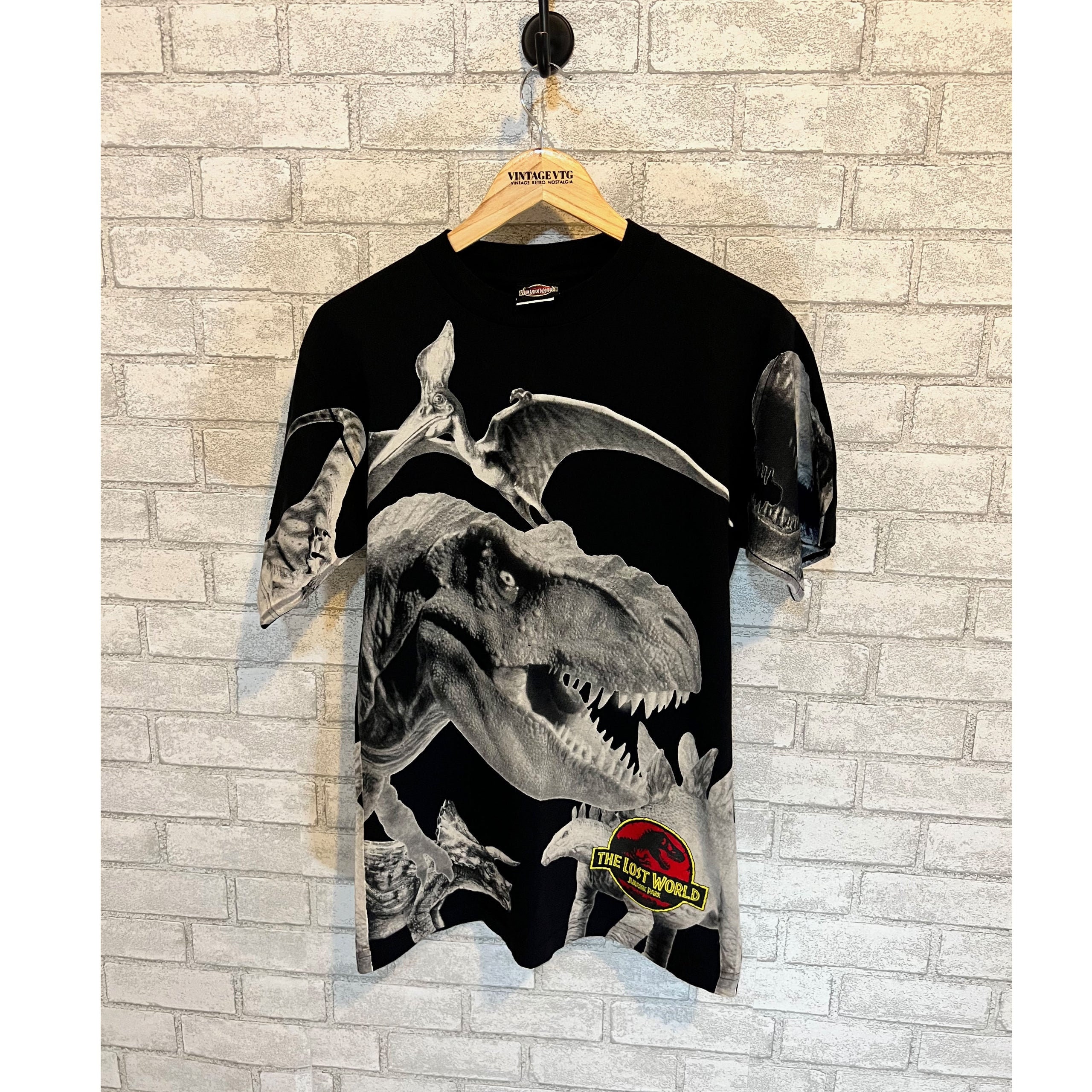 Vintage 1997 Jurassic Park All Over Print T-shirt. Medium - Etsy