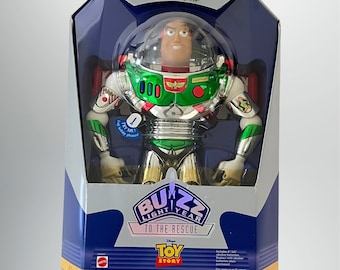 VTG 1998 Buzz Lightyear special Christmas edition Action Figure New in Box