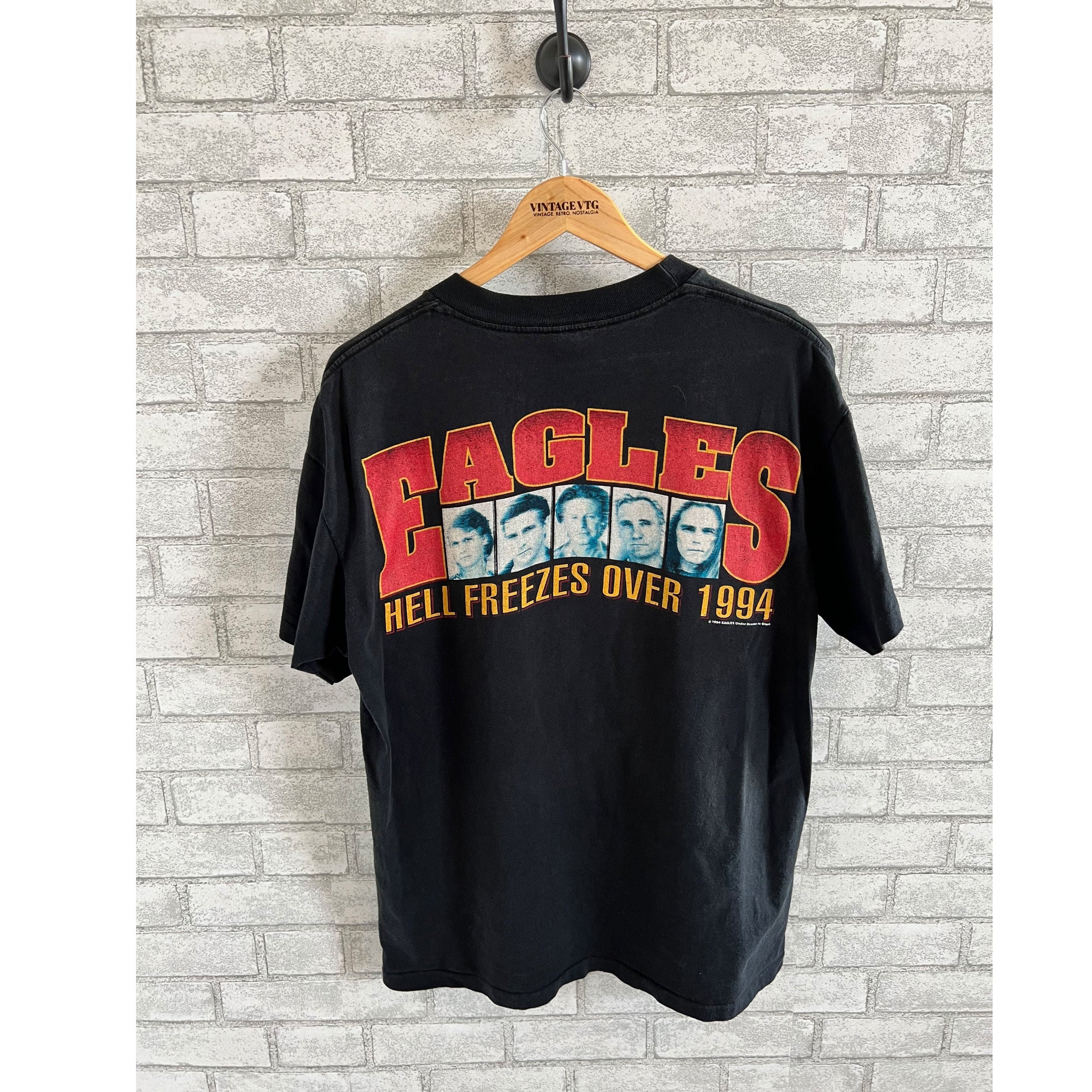 Vintage Eagles Hell Freezes Over World Tour 1994 T-shirt