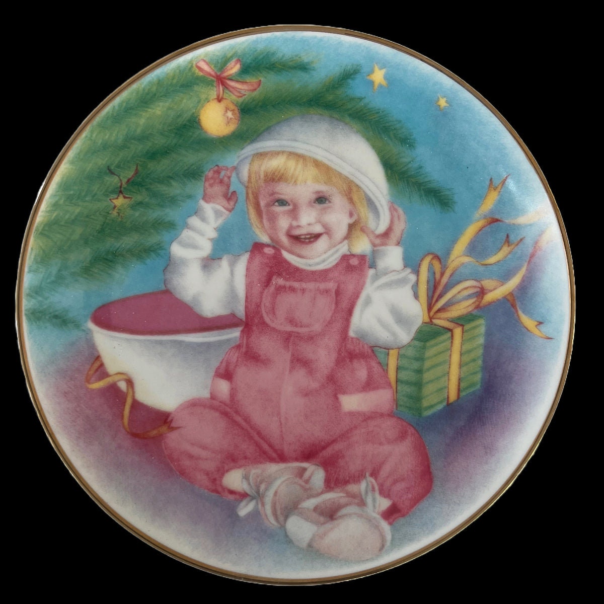 Vintage 1993 Collectibles From Tupperware Plate 