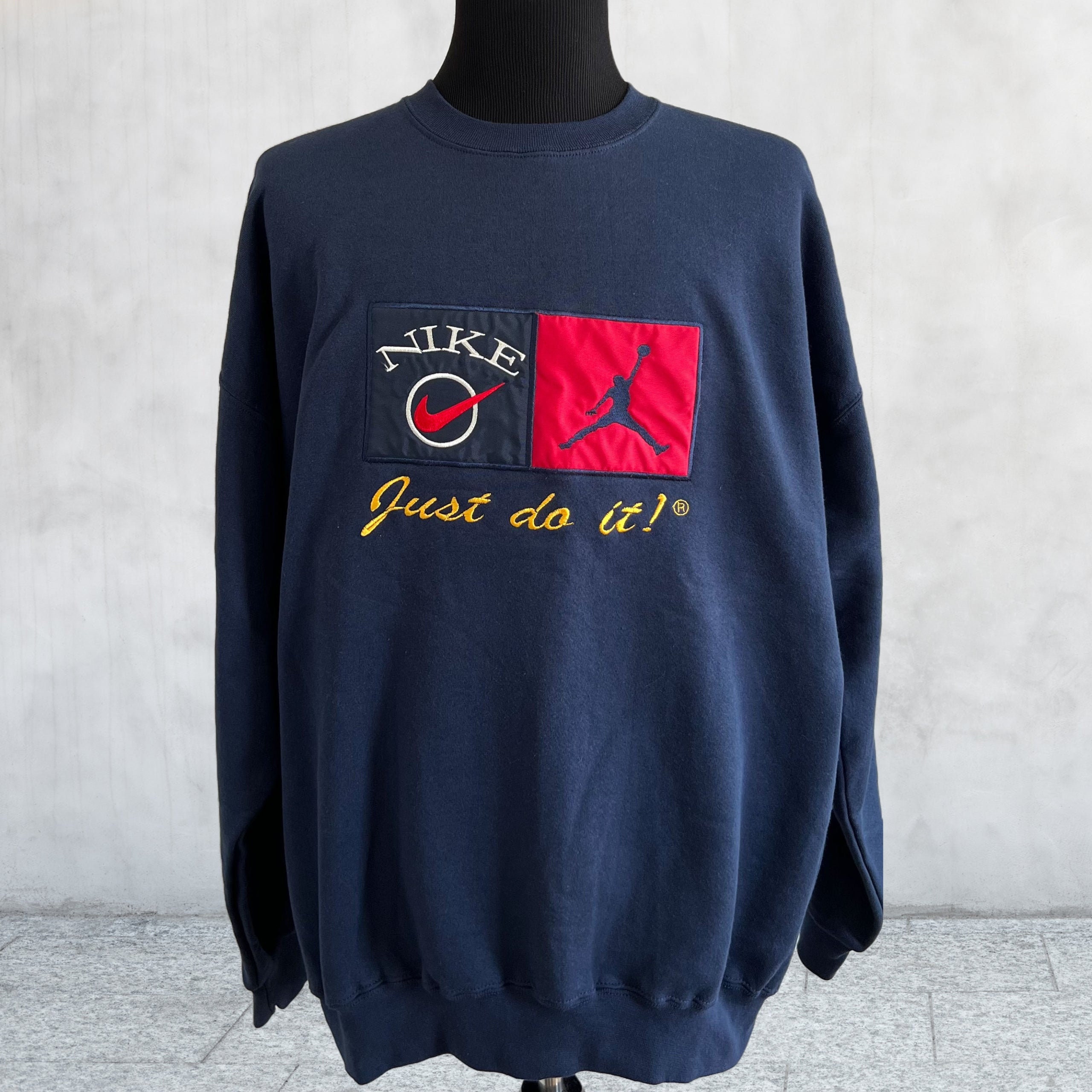 1990's NIKE / logo sweatshirt #D308
