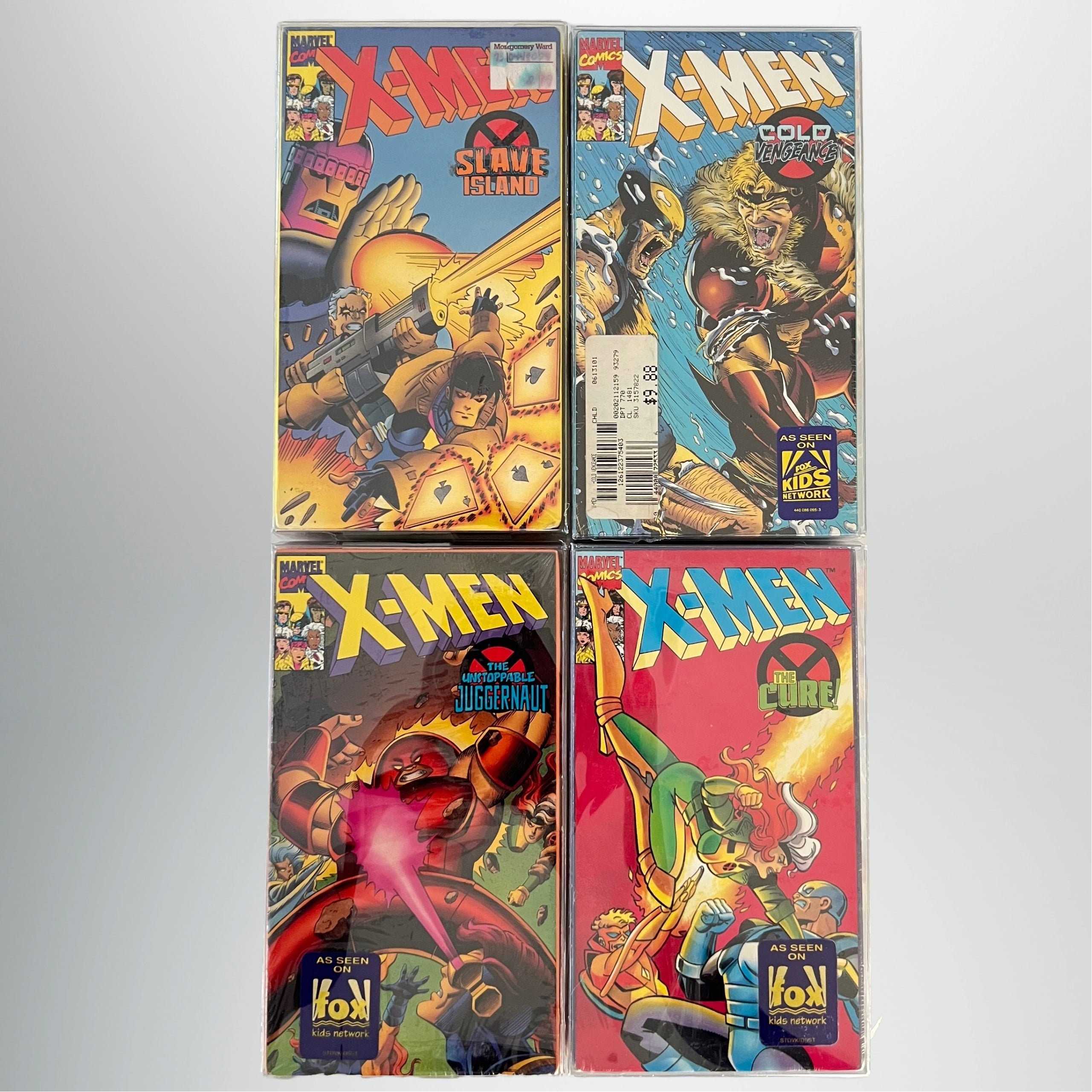 Vintage Marvel Comics X-MEN the Animated Series 1 - 14 Factory