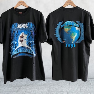 Vintage 1996 AC/DC &quot;BALLBREAKER&quot; tour t-shirt. black. xl