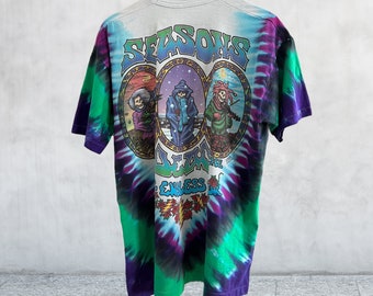 Vintage 1993 Grateful Dead Charles Everard Campbell Tie Dye Liquid
