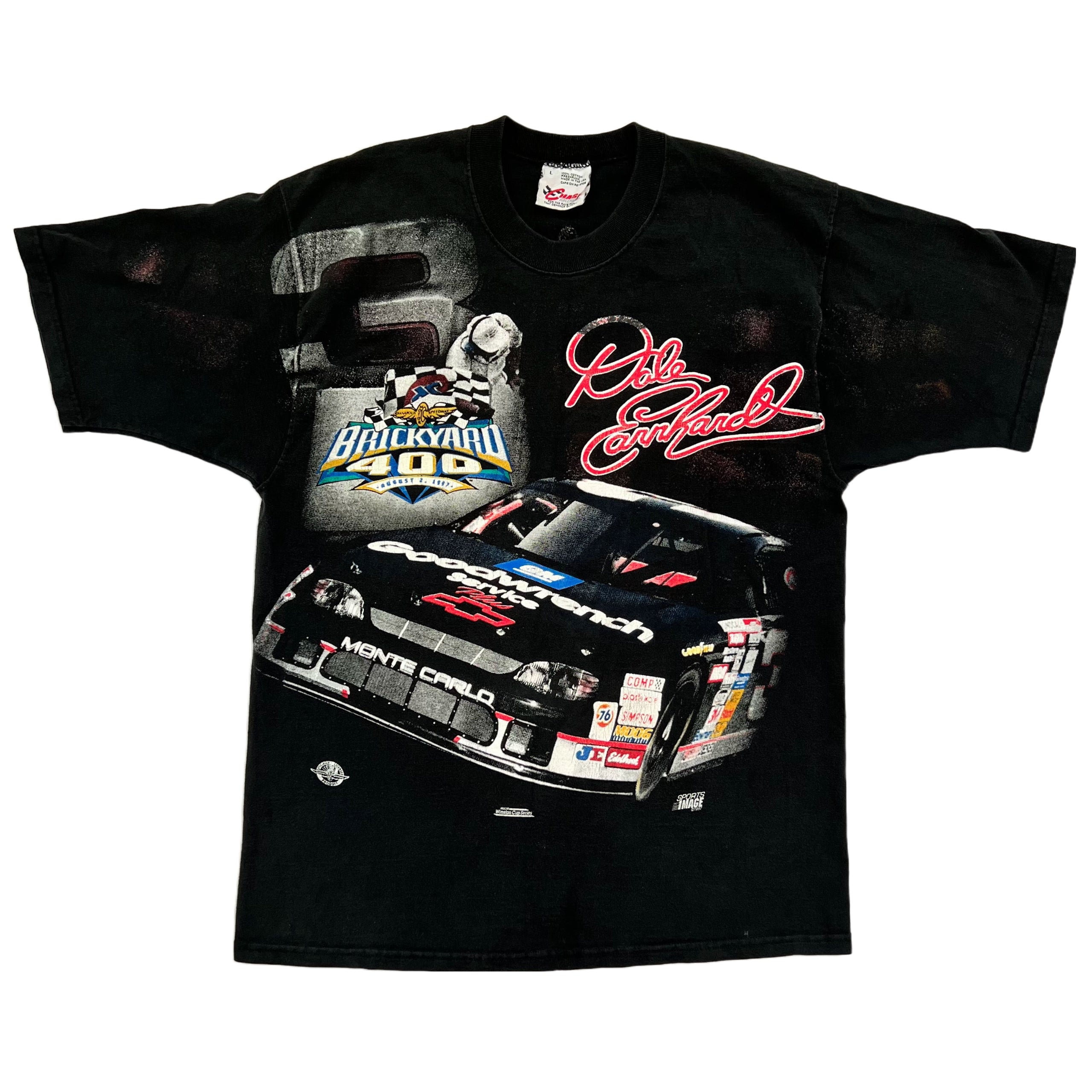 Vintage 1997 Dale Earnhardt Nascar Brickyard 400 T-shirt - Etsy