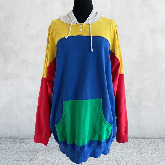 Vintage 90's Elisabeth Liz Claiborne Hoodie Sweat… - image 1