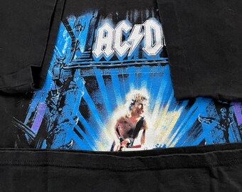 AC/DC ビンテージ ツアー Tシャツ 黒 XL BALLBREAKER Vintage 90's ACDC 1996 BallBreaker World Tour Rock Band T