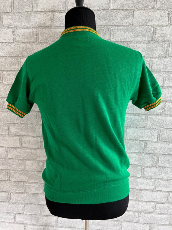 Vintage 1960s Mens Casuals of Creslan Green Acryl… - image 3