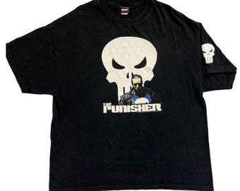 Punisher Marvel Comic Men's Jacket Full Zip Up Hoodie medium