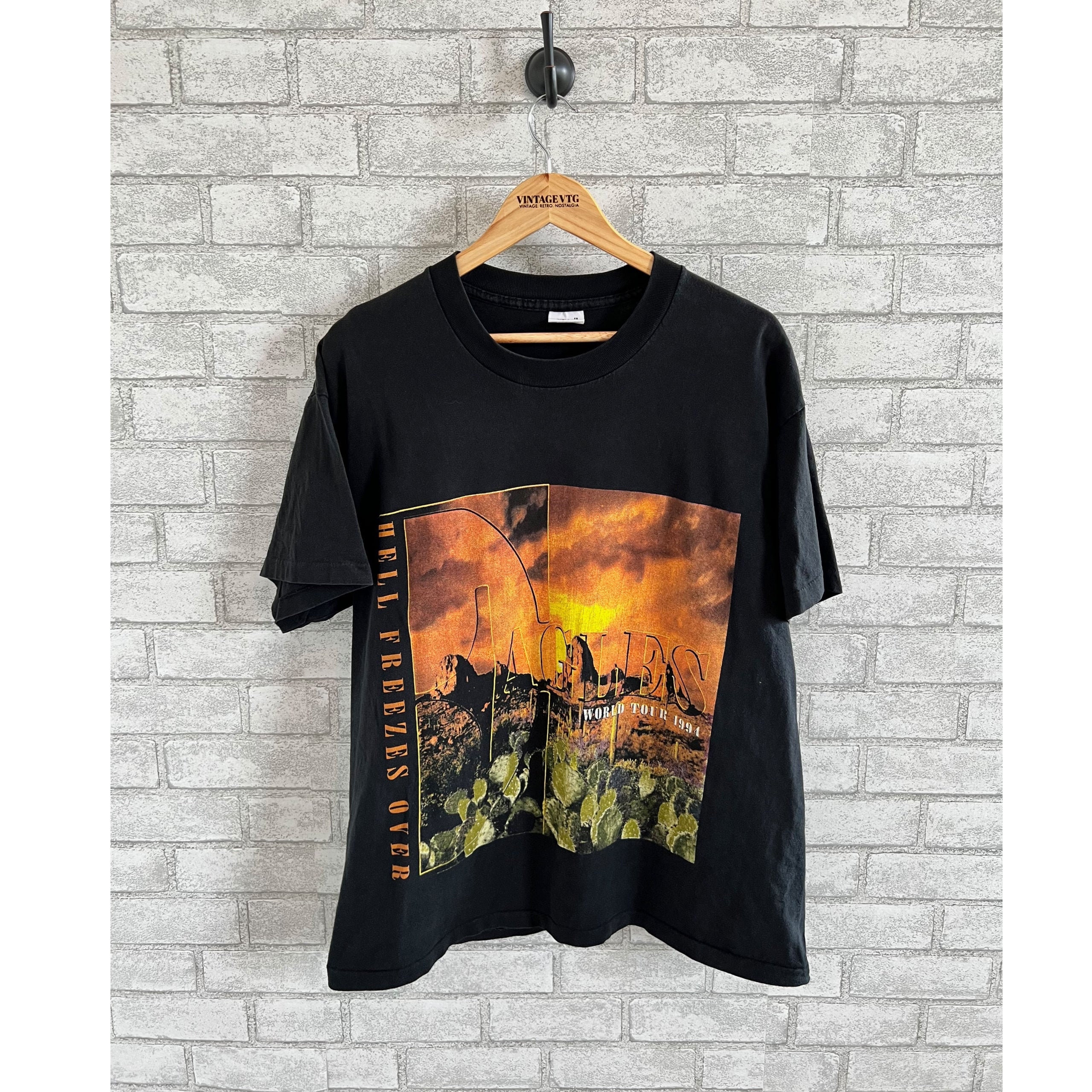 Vintage Eagles Hell Freezes Over World Tour 1994 T-shirt Vintage Eagles Hell Freezes Over World Tour 1994 T-shirt