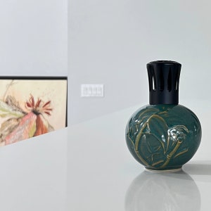 Vintage Bamboo Lampe Berger Oil Fragrance Made in France