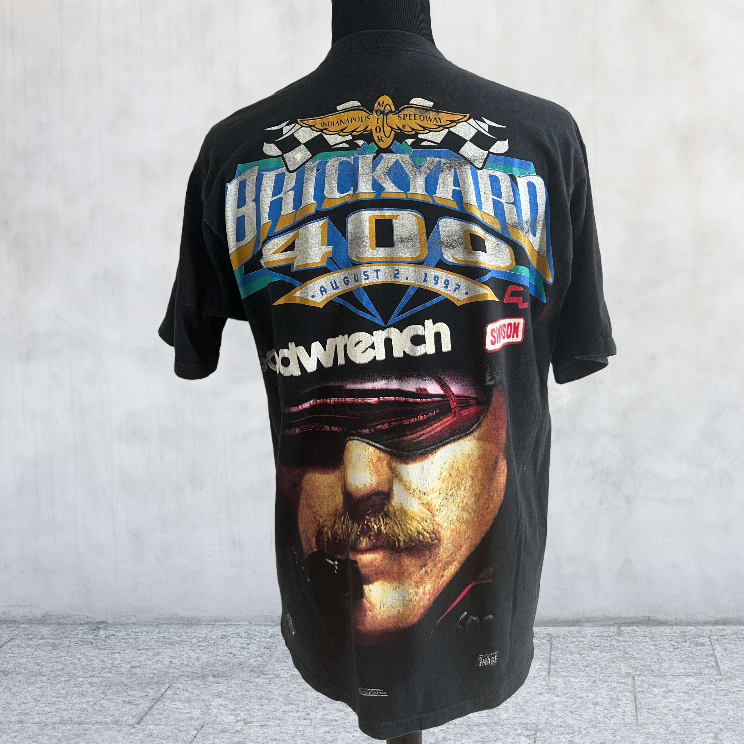 Vintage 1997 Dale Earnhardt Nascar Brickyard 400 T-shirt - Etsy
