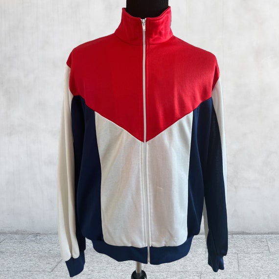 Vintage 80s - 90s OG Nike Vintage Track jacket. XL - image 1
