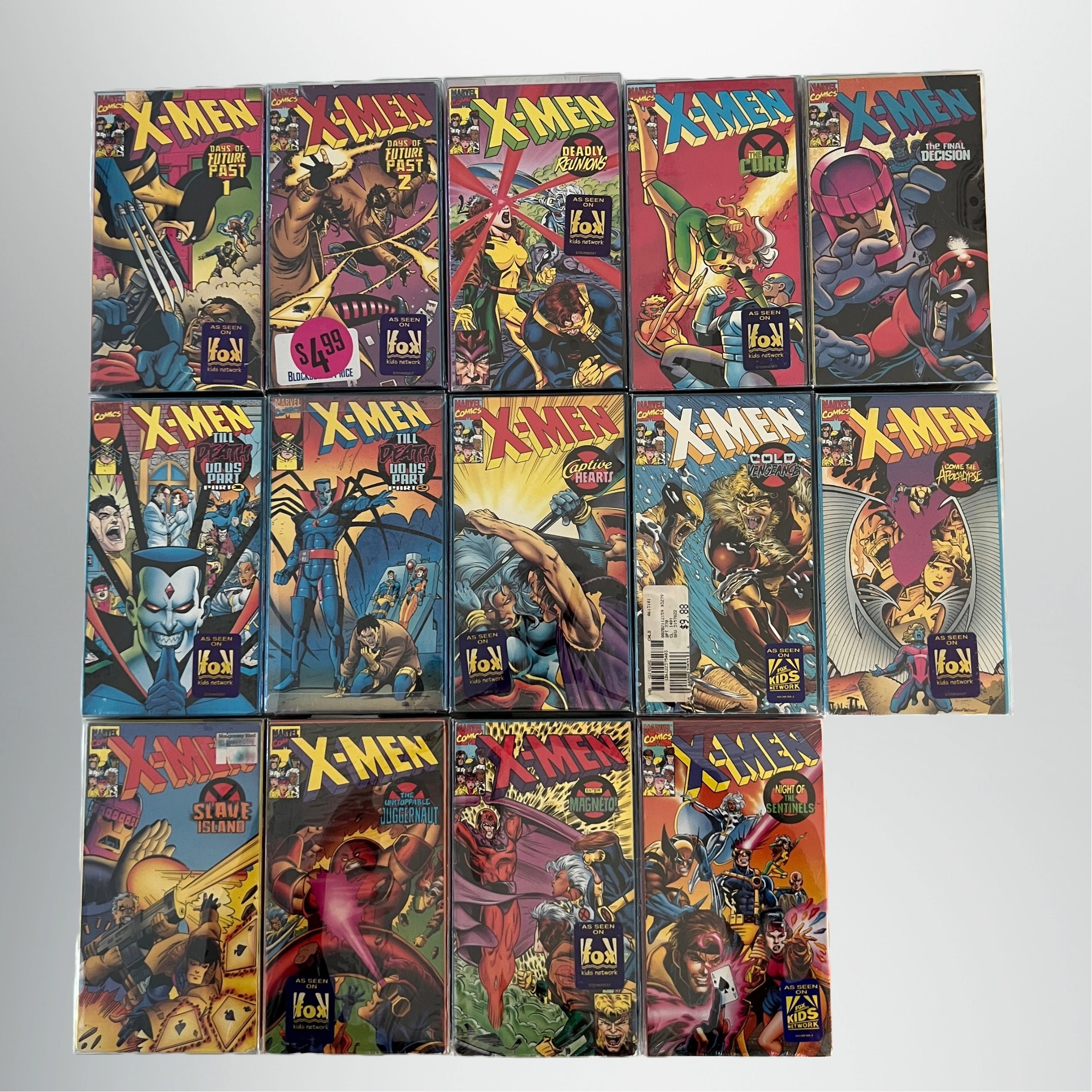 (未使用･未開封品)X-Men: Deadly Reunions [VHS] X-Men: Deadly Reunions | VHSCollector.com