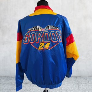 Vintage Nutmeg Nascar No. 24 Jeff Gordon Jacket. Large