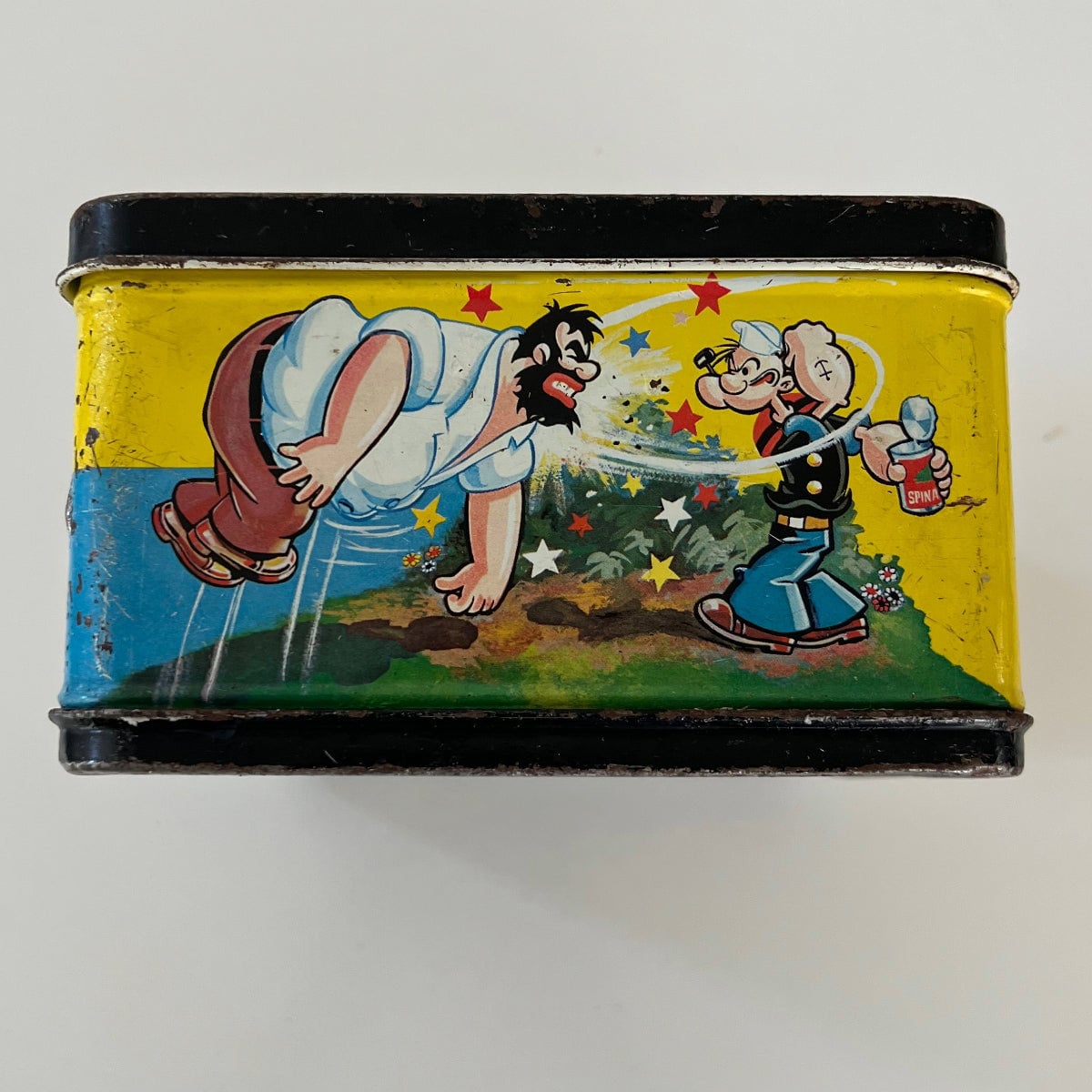 ポバイ POPEYE ブリキ ランチボックス 1964年製 ポバイ POPEYE ブリキ ランチボックス 1964年製 - メルカリ
